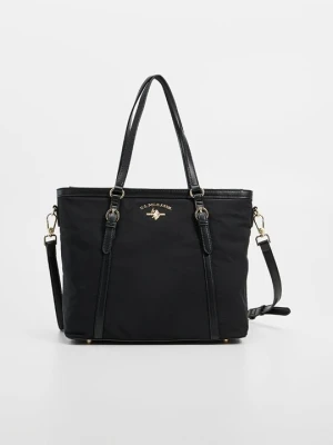Torba na zakupy U.S. POLO ASSN. czarny
