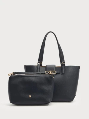 Torba na zakupy U.S. POLO ASSN. granatowy
