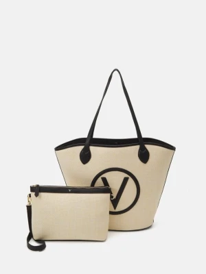 Torba na zakupy VALENTINO BAGS beżowy