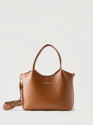 Torba na zakupy VALENTINO BAGS brązowy