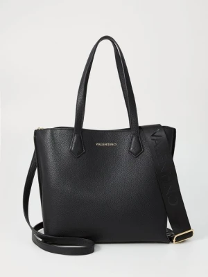 Torba na zakupy VALENTINO BAGS czarny