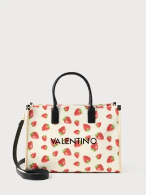Torba na zakupy Valentino czerwony