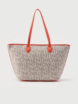 Torba na zakupy Valentino pomarańczowy