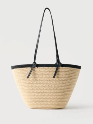 Torba na zakupy Vero Moda czarny