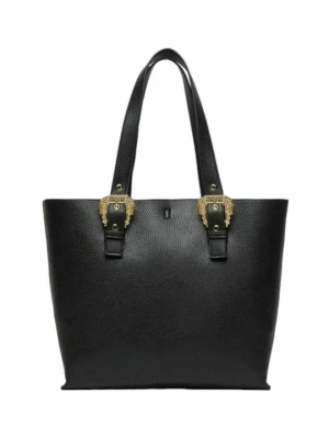 Torba na zakupy Versace Jeans Couture czarny