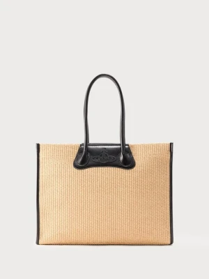 Torba na zakupy Vivienne Westwood czarny