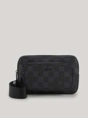 Torba nerka Cortina Piazza Emir w kolorze czarnym/szarym w kratkę Joop