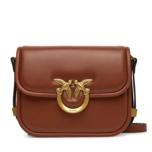 Torba PINKO Love Box Bag Fl Mini PE 25 PLTT 104297 A26L Brązowy