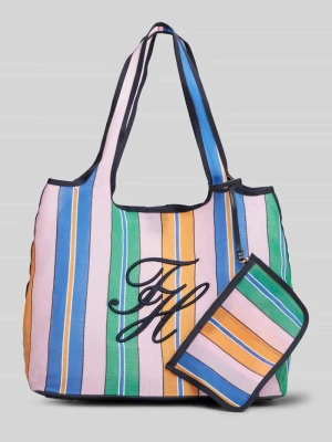 Torba plażowa z pasującym etui Tommy Hilfiger