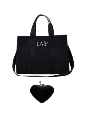 Torba płócienna TOTE 01 Black LAIF