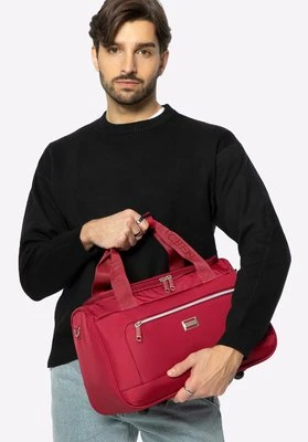 Torba podróżna do samolotu wielofunkcyjna czerwona Wittchen