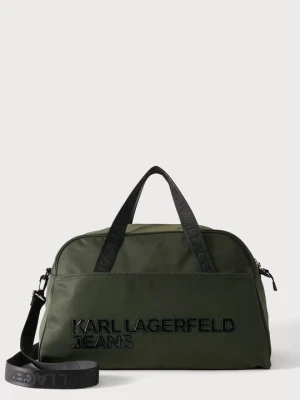 Torba podróżna KARL LAGERFELD zielony