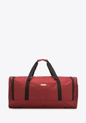 Torba podróżna melanżowa duża burgund Wittchen