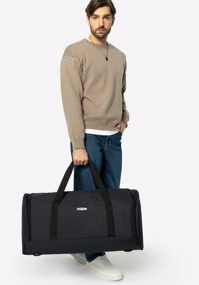 Torba podróżna melanżowa duża grafitowa Wittchen