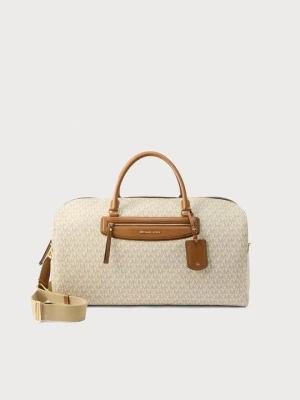 Torba podróżna Michael Kors mleczny