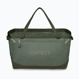 Torba podróżna Osprey Transporter Gear Tote 60 l pine leaf / earl grey Zielony