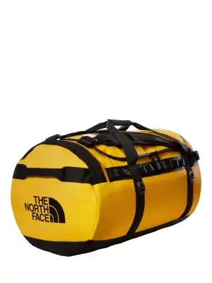 Torba podróżna The North Face Base Camp Duffel L - summit gold/tnf black