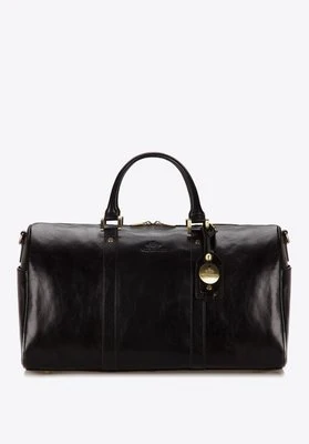 Torba podróżna ze skóry naturalnej czarna Wittchen