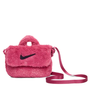 Torba przez ramię ze sztucznego futra dla dużych dzieci Nike (1 l) - Fiolet