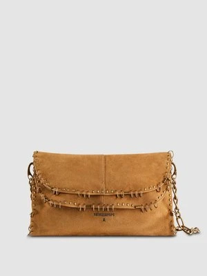 Torba Radical Boho z zamszu z detalem piercingu PATRIZIA PEPE
