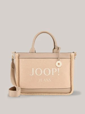 Torba shopper Calduccio Yvette w kolorze beżowym Joop