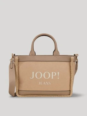Torba shopper Calduccio Yvette w kolorze beżowym Joop