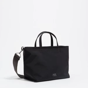 Torba shopper Chihuahua średnia gabardyna antracyt BIMBA Y LOLA