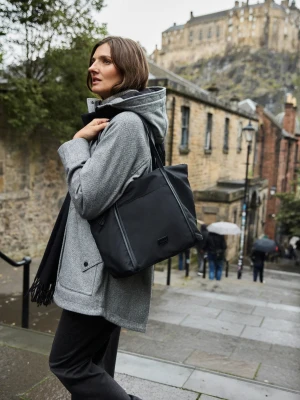 Torba shopper czarna Moodo