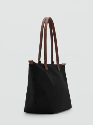 Torba shopper czarny - Teen - Rozmiar uniwersalny - MANGO TEEN