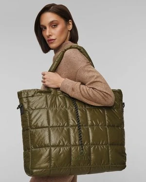 Torba Shopper damska Deha zielona