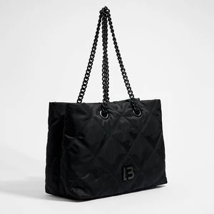 Torba shopper duża czarna BIMBA Y LOLA