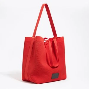 Torba shopper Flyknit duża pomidorowa BIMBA Y LOLA
