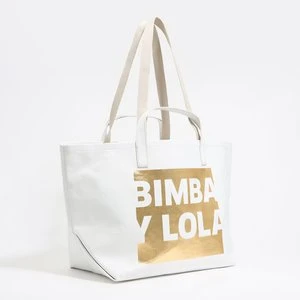 Torba shopper duża złamana biel BIMBA Y LOLA