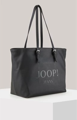 Torba shopper Lettera Lara w kolorze czarnym Joop