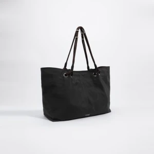 Torba shopper maxi nylon czarna BIMBA Y LOLA
