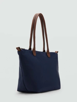 Torba shopper niebieski - Dziewczyna - Rozmiar uniwersalny - MANGO TEEN