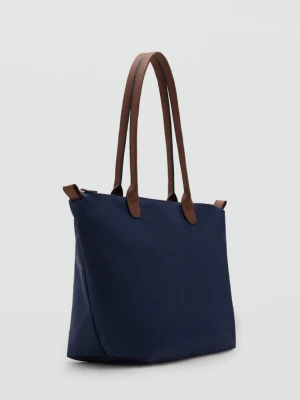 Torba shopper niebieski - Teen - Rozmiar uniwersalny - MANGO TEEN
