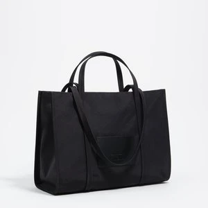 Torebka shopper duża nylon czarna BIMBA Y LOLA