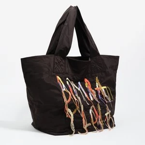 Torba shopper nylon głęboka czerń BIMBA Y LOLA