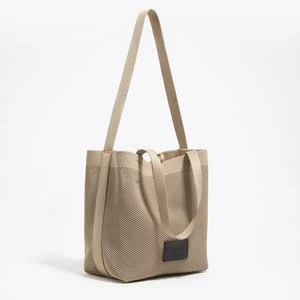 Torba shopper średnia Flyknit naturalna BIMBA Y LOLA