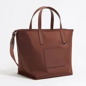 Torba shopper średniej wielkości nylon brązowa BIMBA Y LOLA