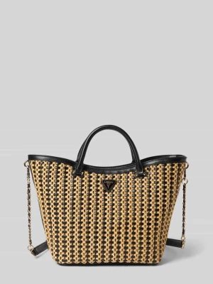 Torba shopper z aplikacją z logo model ‘ATALIA TOTE’ Guess