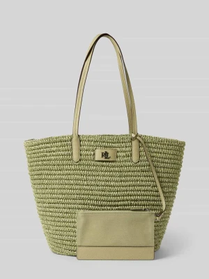 Torba shopper z aplikacją z logo model ‘BRIE’ Lauren Ralph Lauren