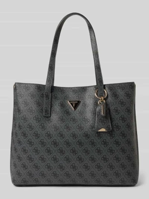 Torba shopper z aplikacją z logo model ‘MERIDIAN GIRLFRIEND TOTE’ Guess