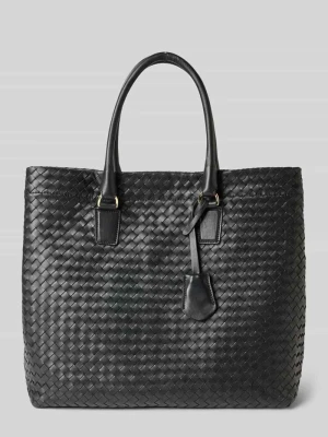 Torba shopper z aplikacją z logo model ‘Rooftop’ abro