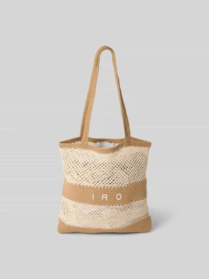 Torba shopper z czystej bawełny IRO Beżowy