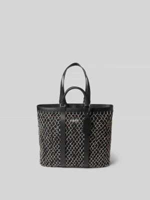 Torba shopper z czystej bawełny Kenzo Czarny