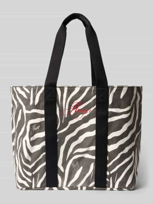 Torba shopper z czystej bawełny model 'BECKY ZE_TOTE' HUGO