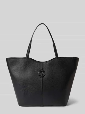 torba shopper z detal z logo Boss