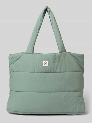 Torba shopper z Detal z logo Model 'SASJA' MSCH Copenhagen